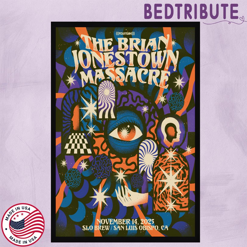 The Brian Jonestown Massacre San Luis Obispo CA 11 14 25 Event Poster