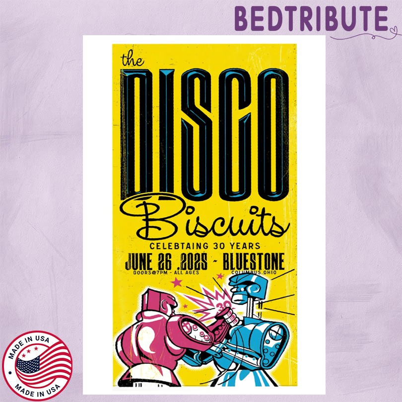 The Disco Biscuits Concert 2025 Columbus, OH Poster