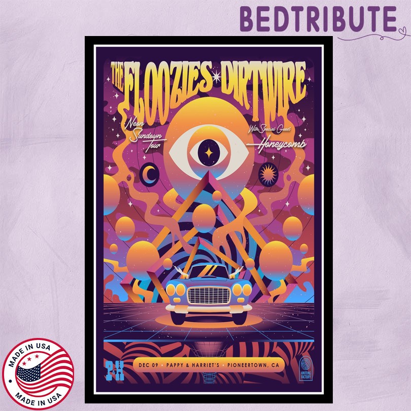 The Floozies Dec 9 2025 Pappy and Harriets Pioneertown, CA Poster