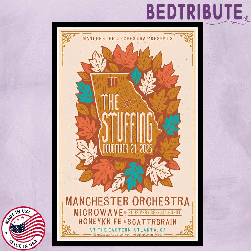 The Stuffing XV November 21 2025 At The Eastern Atlanta GA Tour Poster