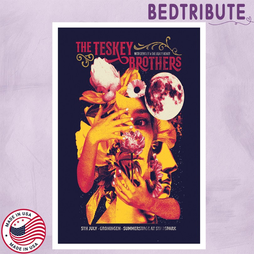 The Teskey Brother Groningen, Netherlands 7 5 25 Event Poster