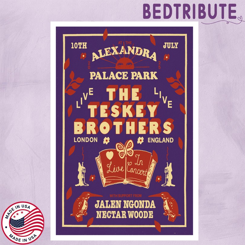 The Teskey Brother London England Tour 2025 Poster