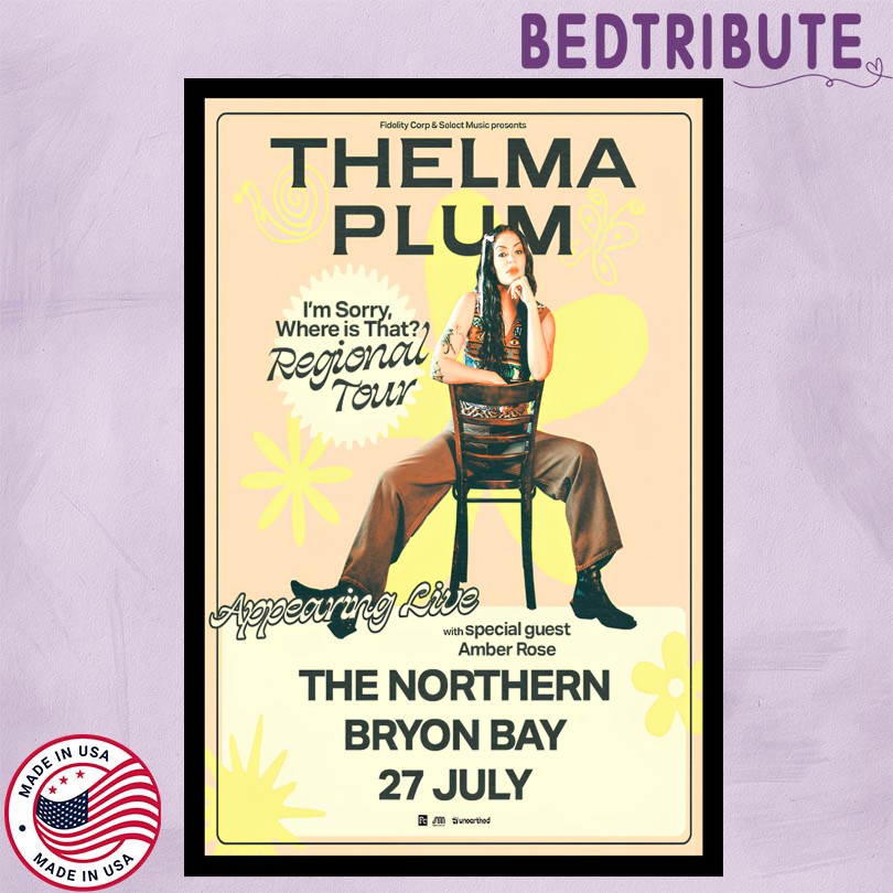 Thelma Plum The Northern Bryon Bay 27 July 2025 Tour Poster