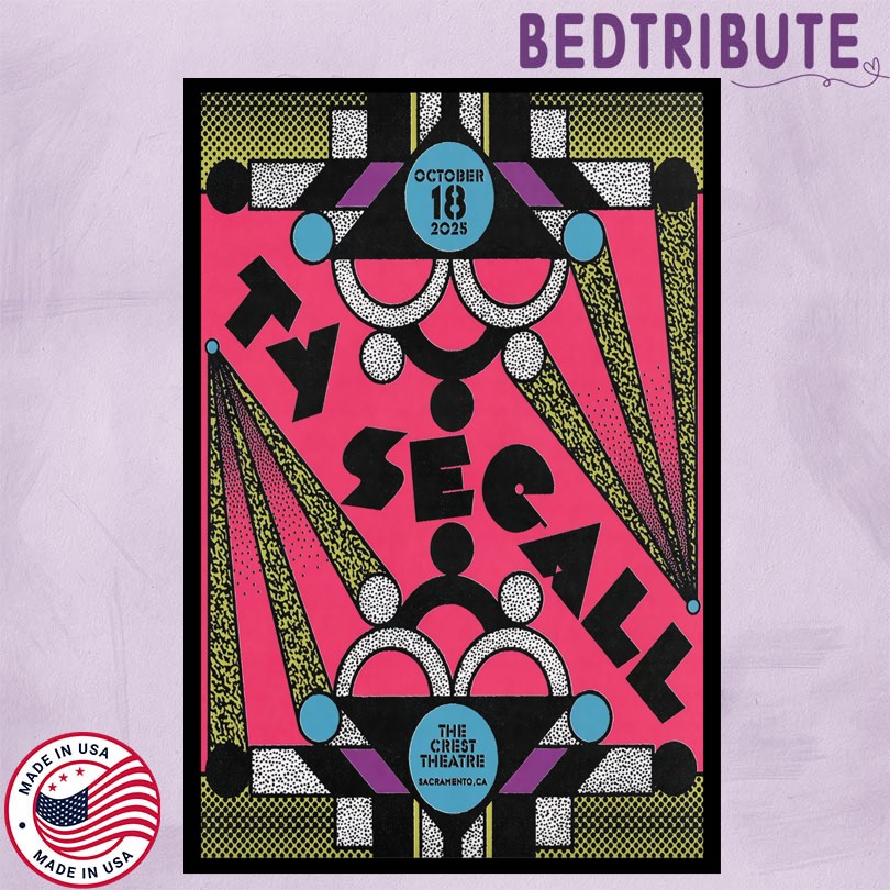 Ty Segall 10 18 2025 Sacramento Tour Poster