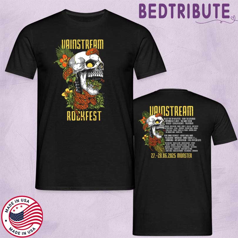 Vainstream Rockfest Skull vs 2025 T-Shirt