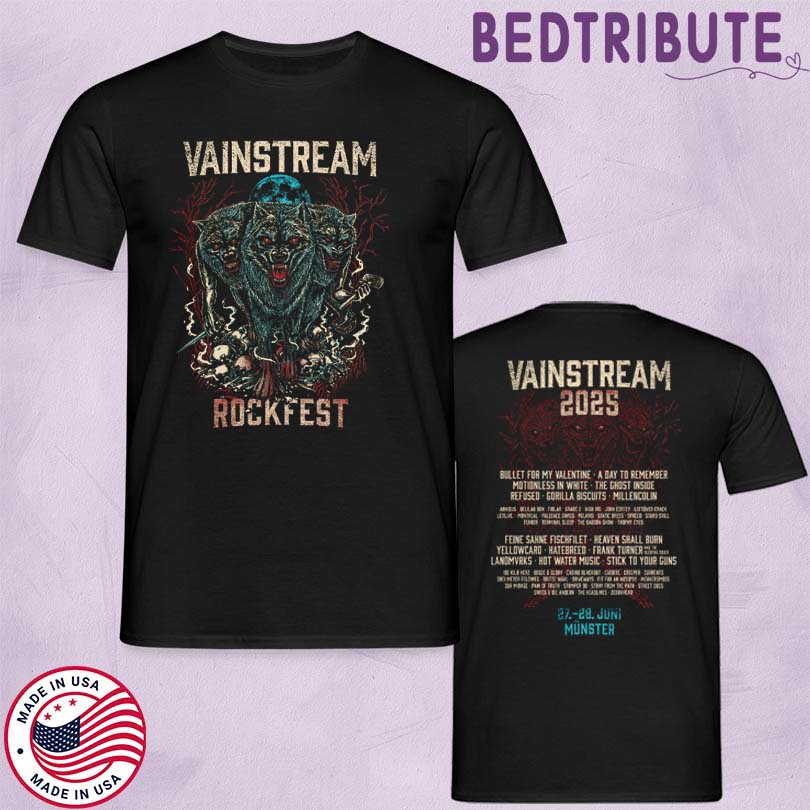Vainstream Rockfest Wolf 2025 Merch