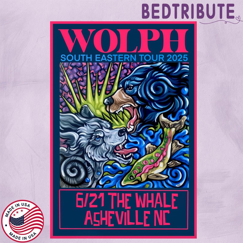 WOLPH June 21 2025 The Whale Asheville NC Poster