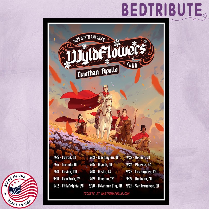 Wyldflowers 2025 North American Tour Poster