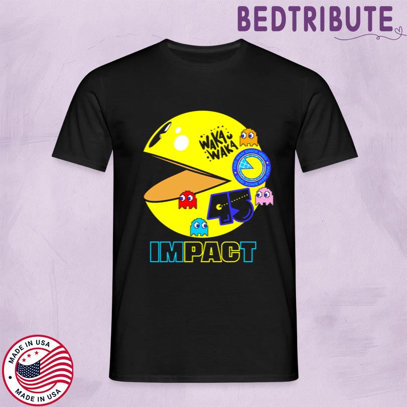 2025 Pac Man Celebrates 45Th Anniversary Shirt
