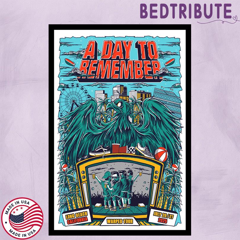 A Day To Remember Live Show July 26 27 2025 Poster