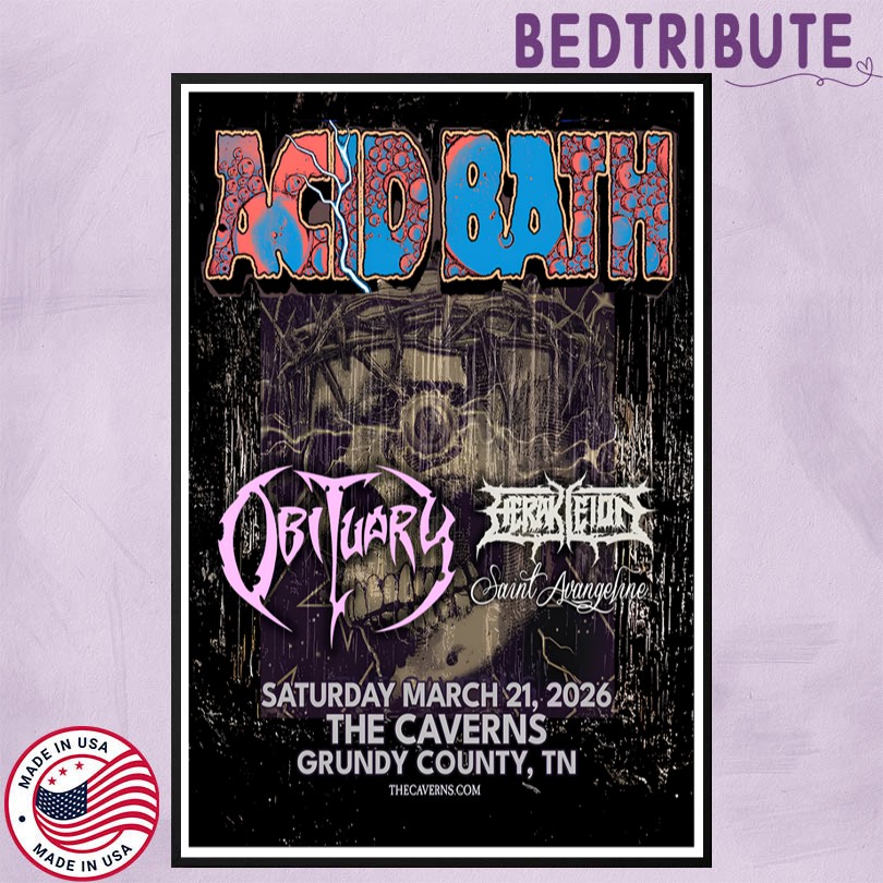 Acid Bath Grundy County TN March 21 2026 Tour Poster