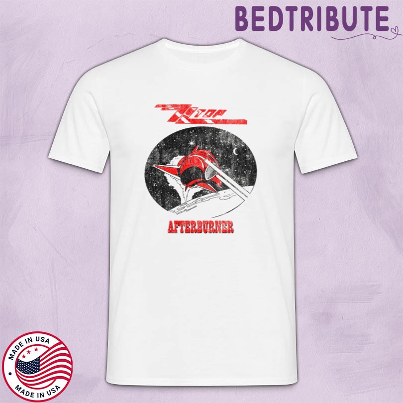 Afterburner Illustrated ZZ Top Official Merch