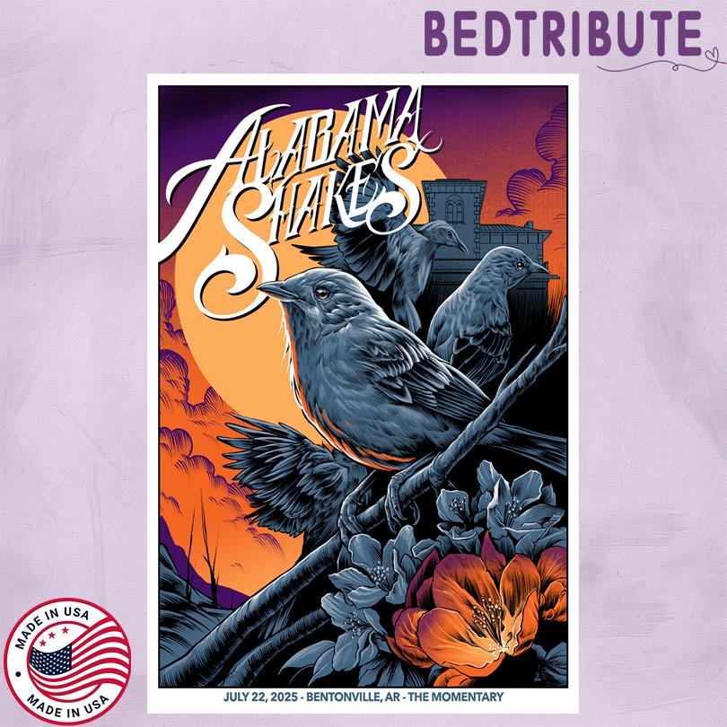 Alabama Shakes Concert Event The Momentary Arkansas July 2025 Poster