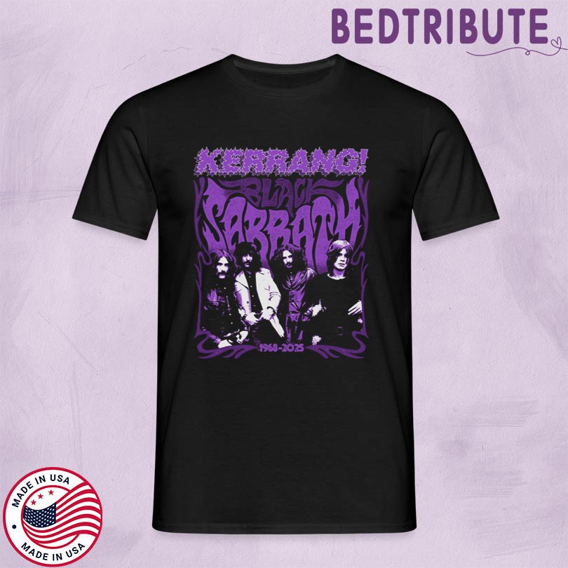 Black Sabbath x Kerrang Exclusive Tribute Merch