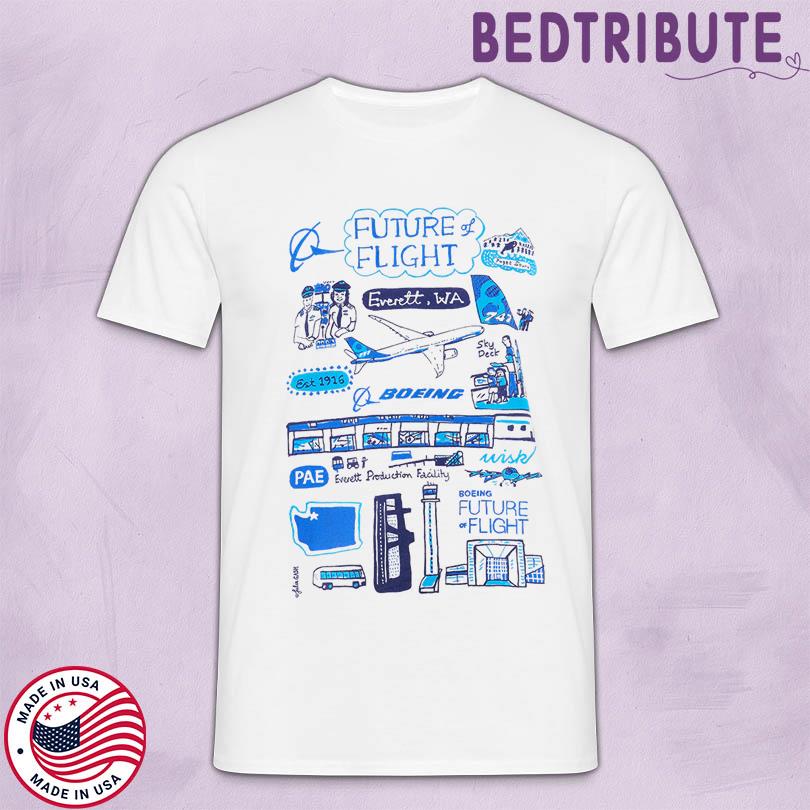 Boeing Future of Flight Destination Shirt