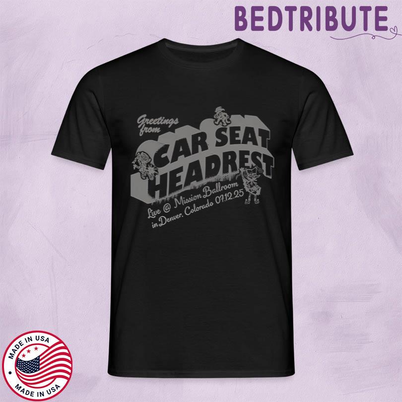 Car Seat Headrest July 12 2025 Denver Event Merch
