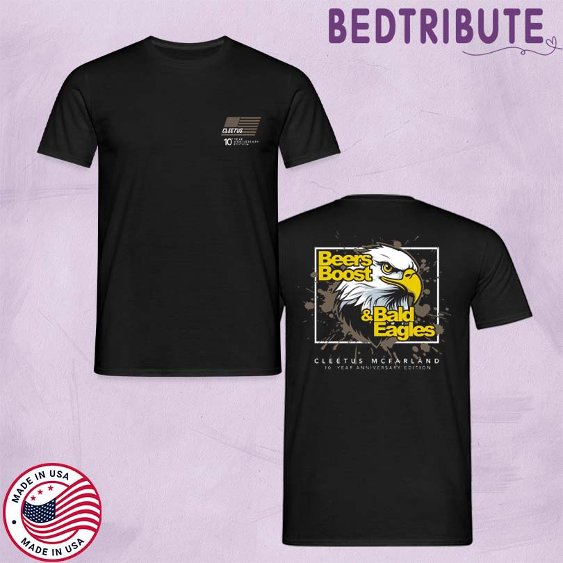 Cleetus Beer Boost And Bald Eagles Shirt