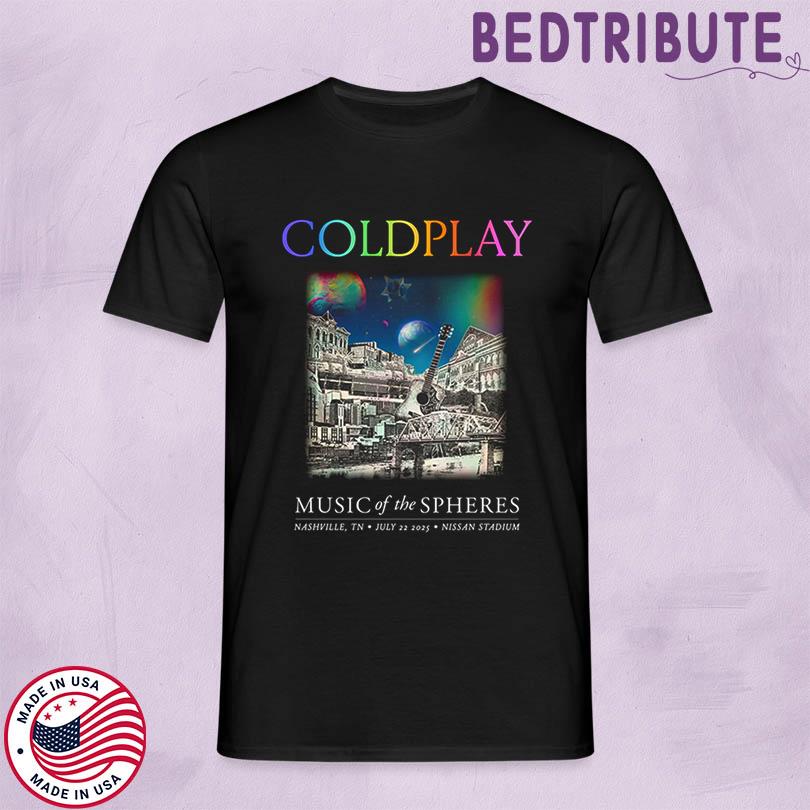 Coldplay THE SPHERES LIMITED EDITION TOUR TEE
