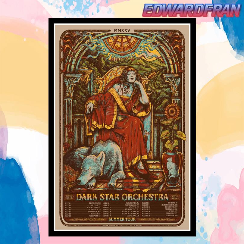 Dark Star Orchestra Summer 2025 Poster