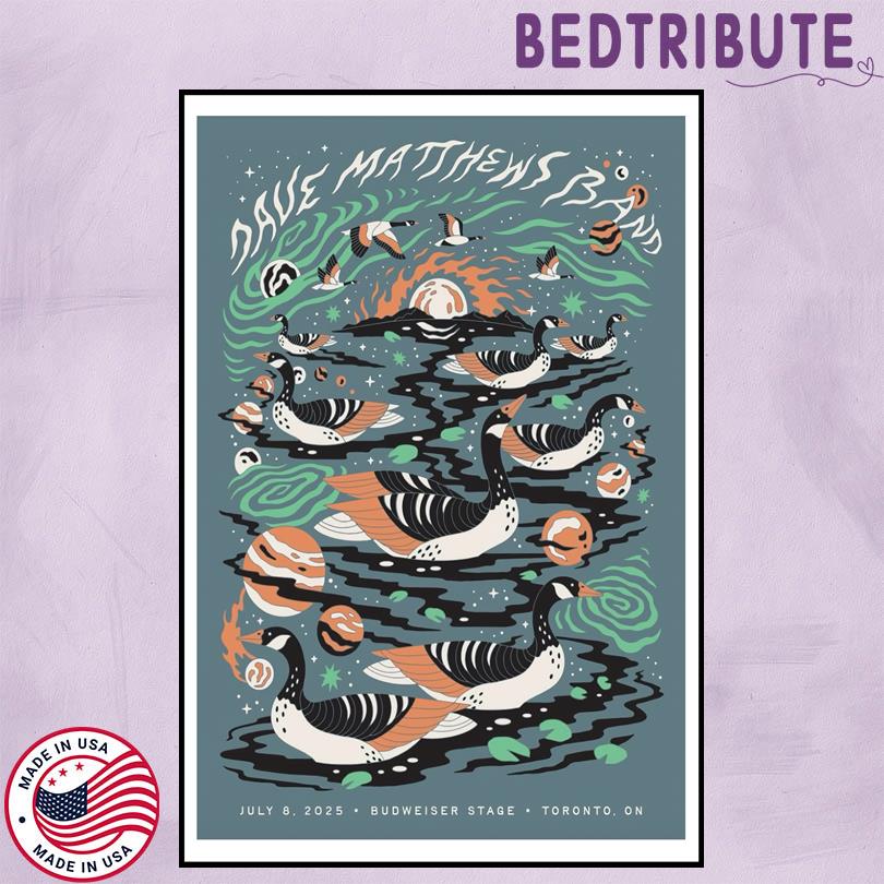 Dave Matthews Toronto Jul 8 2025 Poster