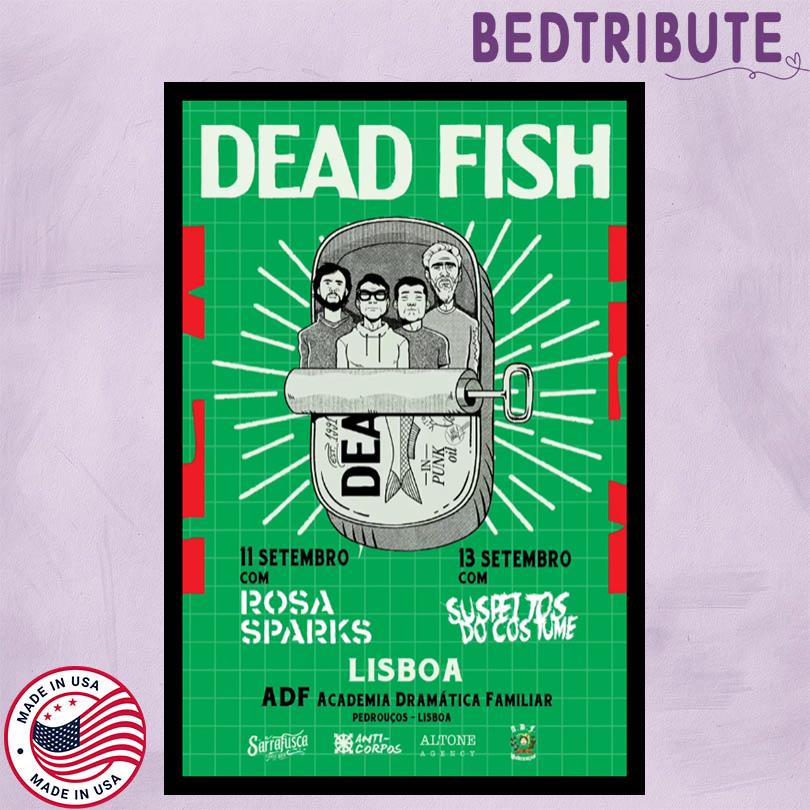 Dead Fish Show Poster Lisboa September 11 12 13 2025 Portugal