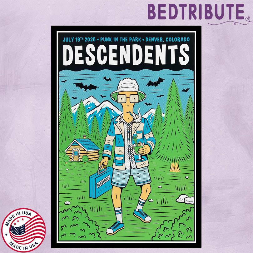 Descendents Poster – July 19 2025 CO Concert