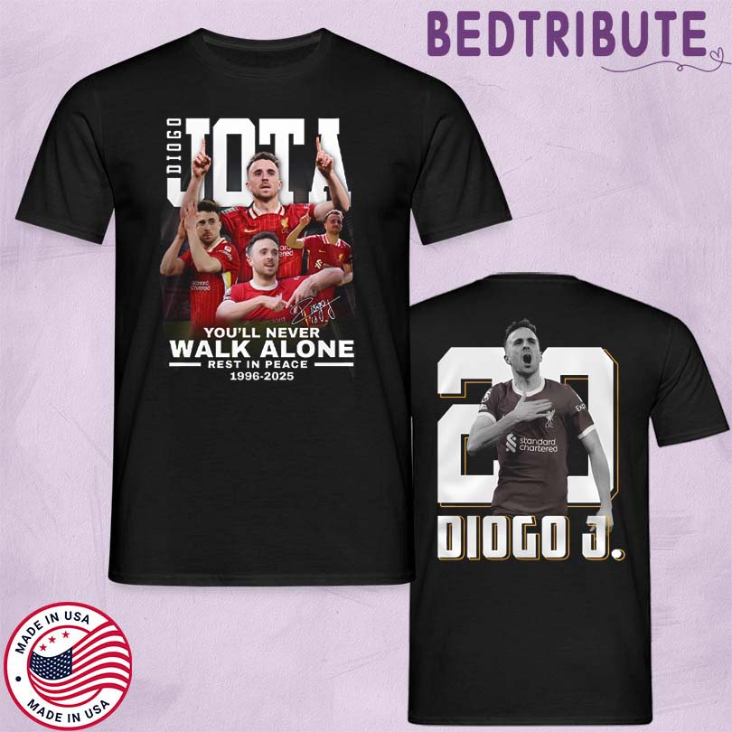 Diogo Jota You’ll Never Walk Alone Rest In Peace T-Shirt
