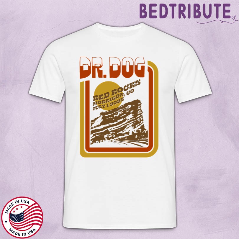 Dr. Dog Red Rocks 7 1 25 Morrison CO Tour Shirt