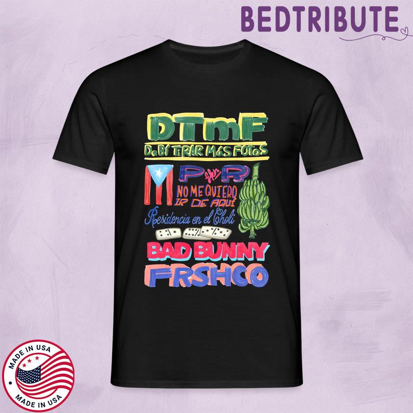 DTMF Merch - Residencia Tour Black Tee