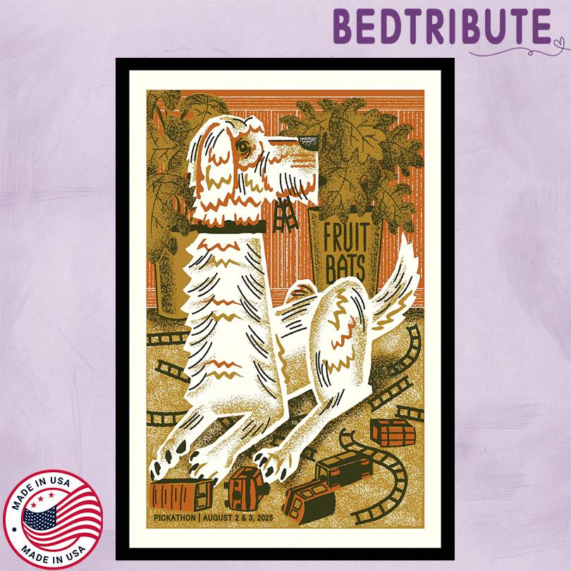 Fruit Bats 2025 Poster Pickathon Happy Valley Oregon Show