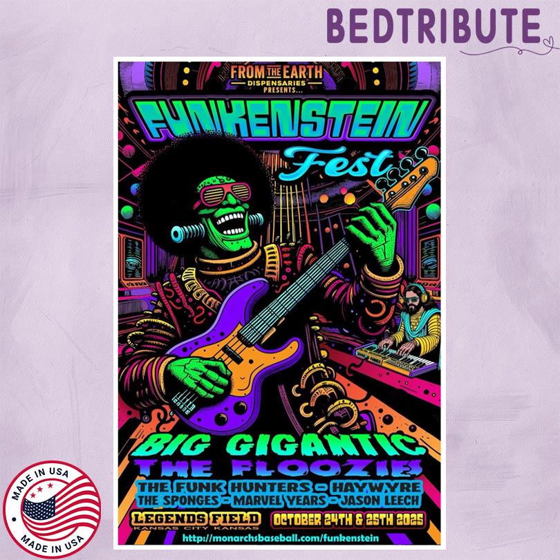 Funkenstein Fest Poster – Live in Kansas City KS October 24-25 2025