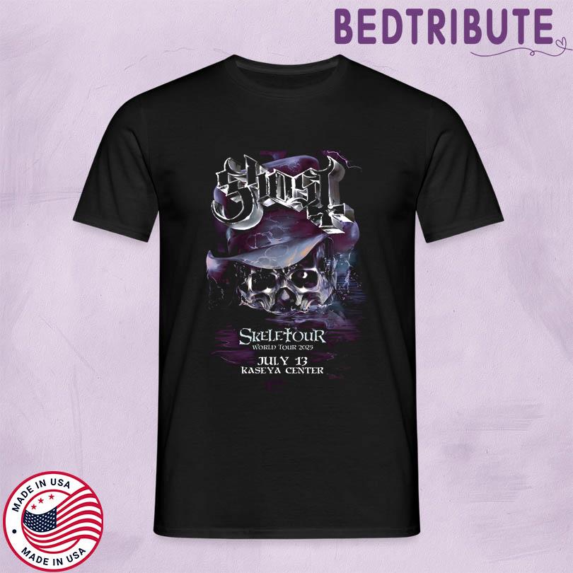 Ghost July 13 2025 World Tour Kaseya Center Shirt