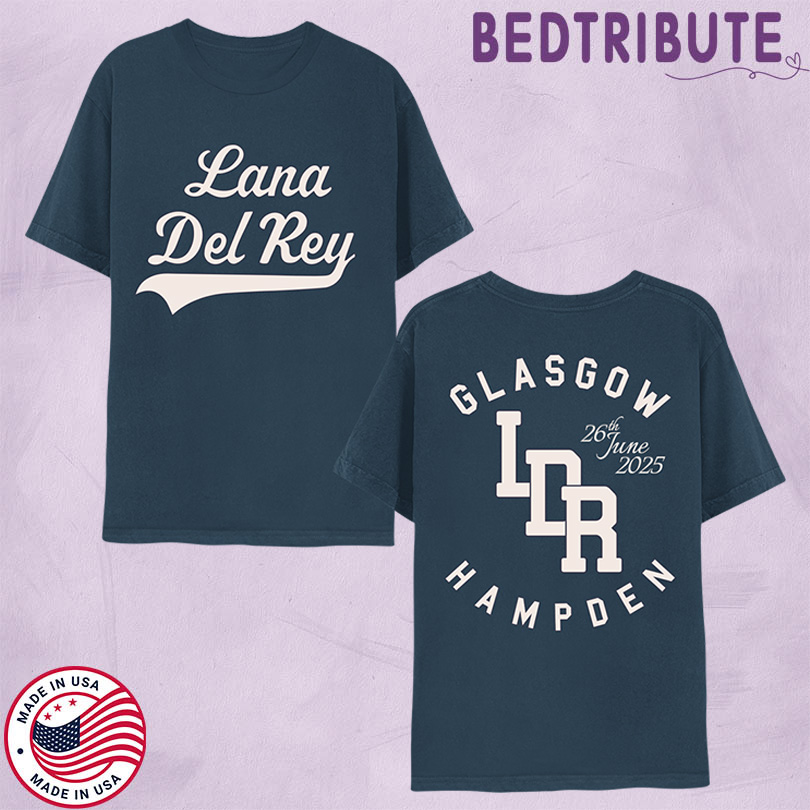 Glasgow Event Tee 2025 Lana Del Rey UK