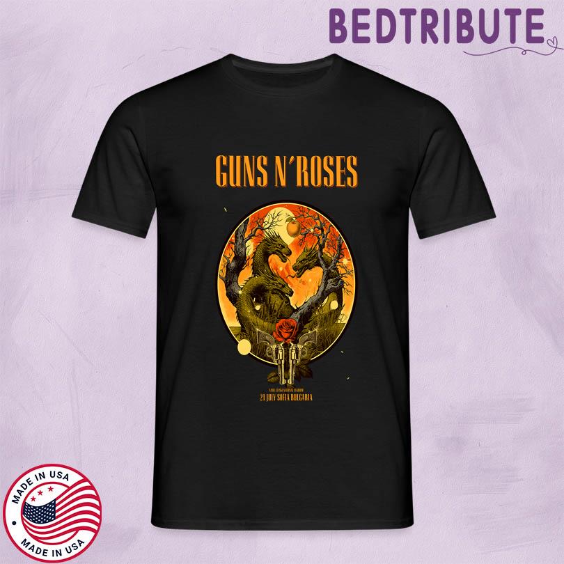 Guns N\' Roses Jul 21 2025 Vasil Levski Stadium, Sofia, Bulgaria Shirt