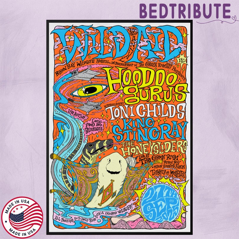 Hoodoo Gurus Sept 27 2025 Night at The Barracks Poster