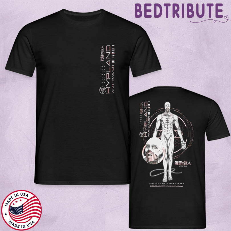 Hypland X Attack on Titan Oat War Hammer Shirt