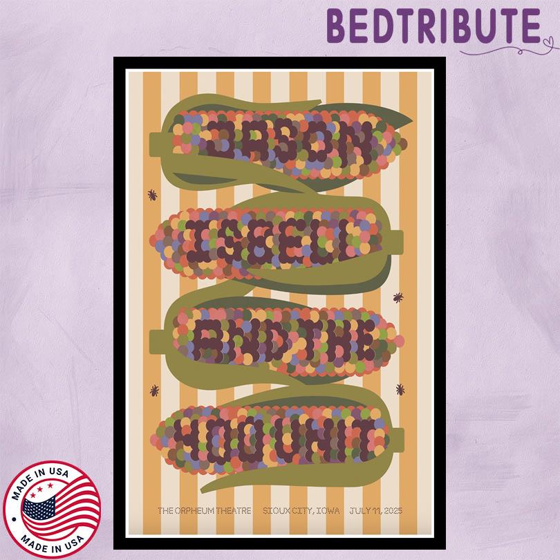 Jason Isbell Poster – Live in Sioux City IA Tour 2025