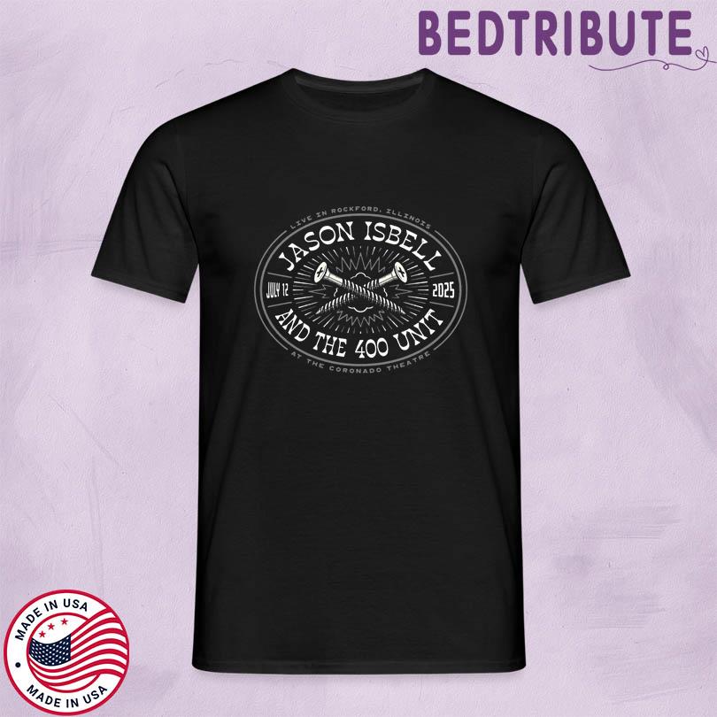 Jason Isbell Shirt – Rockford IL July 12 2025