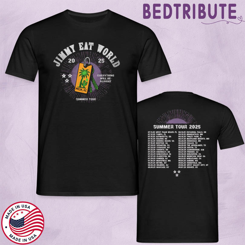Jimmy Eat World Summer 2025 Tour T-Shirt