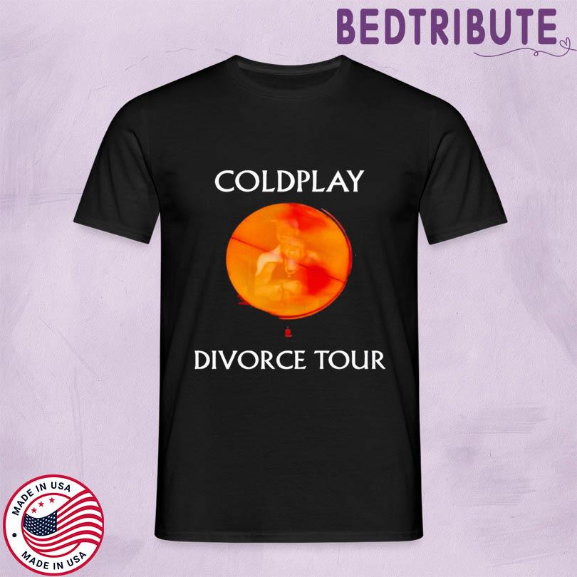 Kristin Cabot And Andy Byron Coldplay Divorce Tour Tee