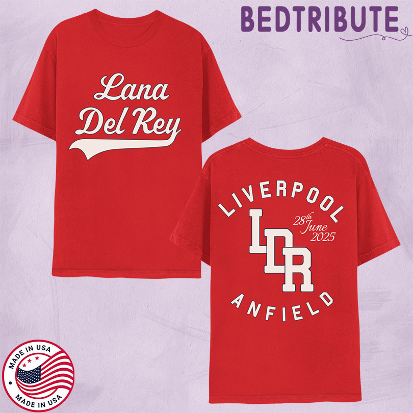 Lana Del Rey - Liverpool, Anfield - 2025 Tour Tee