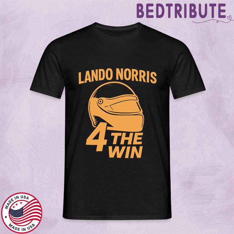 Lando Norris 4 The Win Racing Helmet Shirt