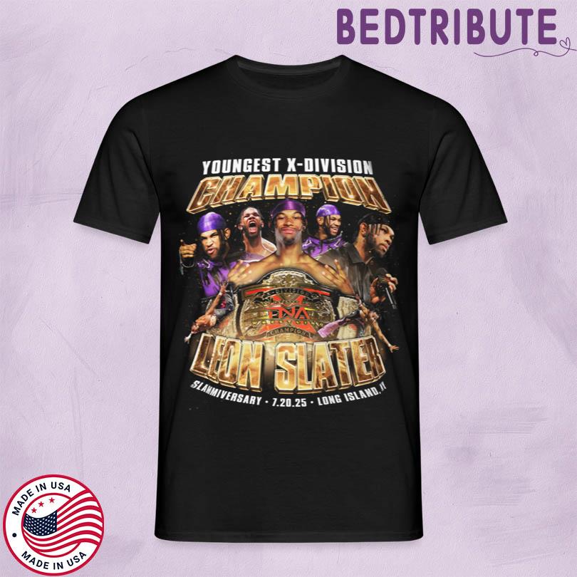 Leon Slater X Division Champion Merch