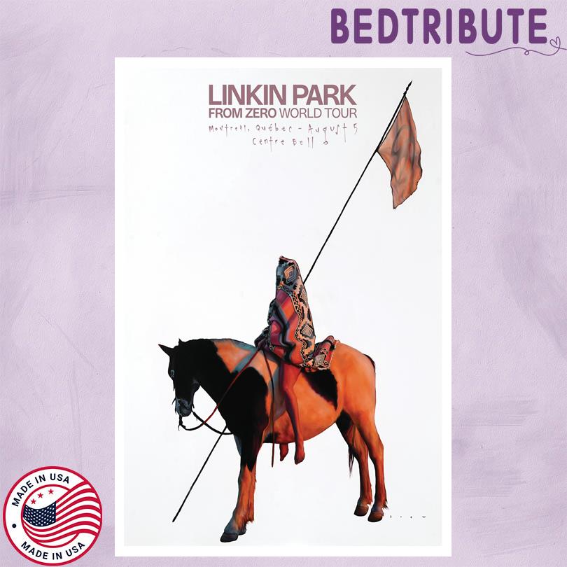 Linkin Park From Zero World Tour Boston, MA July 31 2025 Poster