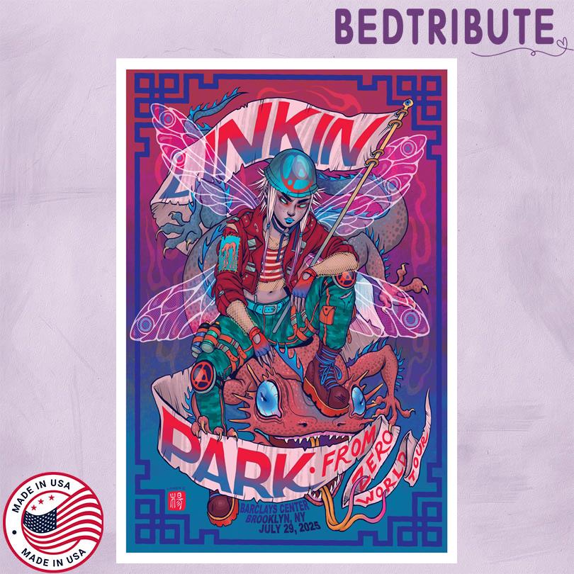 Linkin Park From Zero World Tour St. Louis, MO Aug 23 2025 Poster