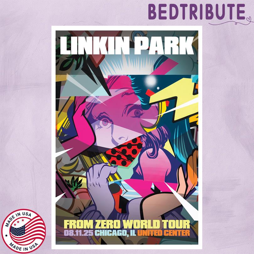 Linkin Park From Zero World Tour Toronto, ON Aug 8 2025 Poster