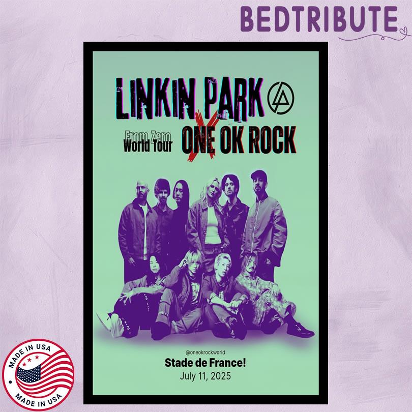 Linkin Park Paris July 11 2025 Poster
