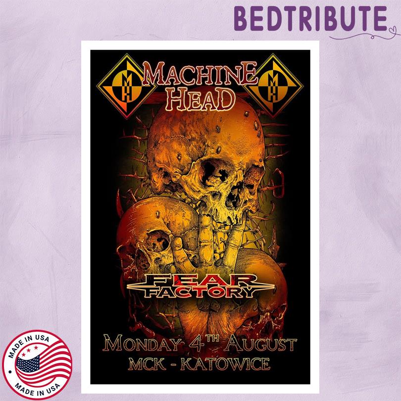 Machine Head MCK August 4 2025 Poster