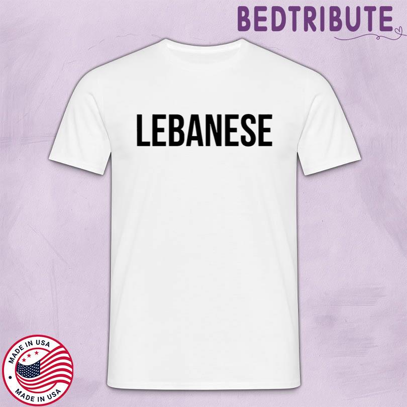 Mattie Westbrouck Wearing Lebanese Shirt