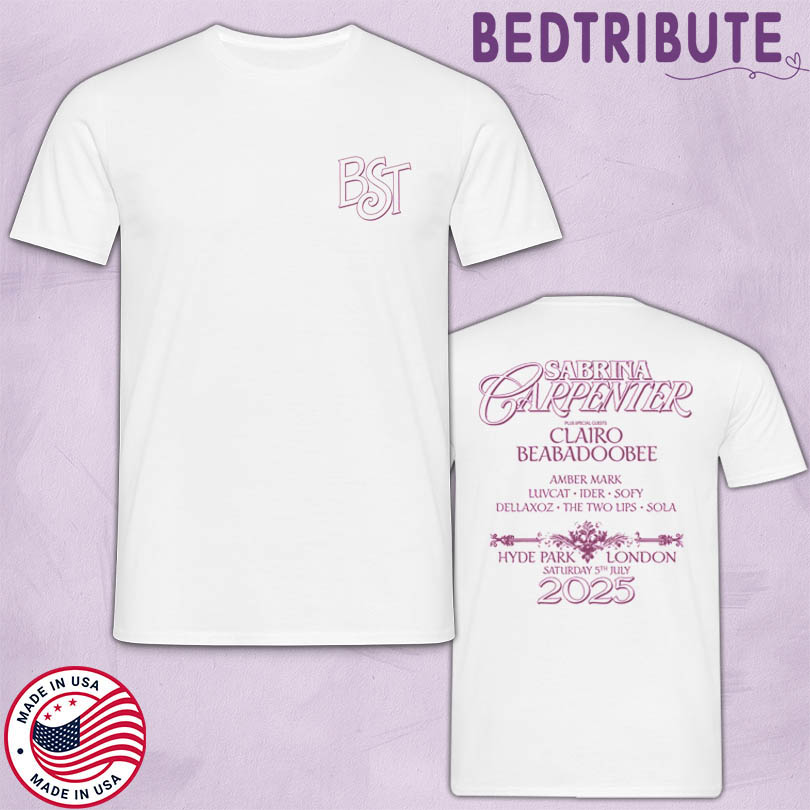 Merch BST Hyde Park Sabrina Carpenter 5th July 2025 Event Store